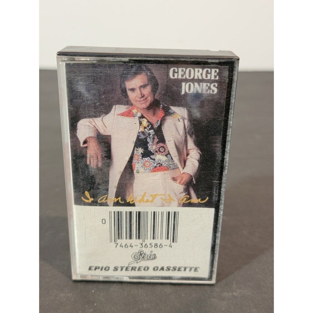 George Jones I Am‎ What I Am Cassette 1980 Epic